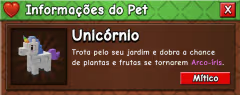 Pet Unicórnio