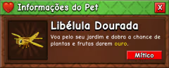 Libélula Dourada