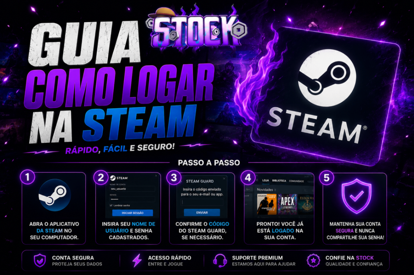 GUIA - Como Jogar na Steam Offline
